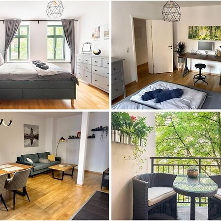 Super Zentrale, Gemutliche Wohnung Mit Balkon Лейпциг Екстер'єр фото