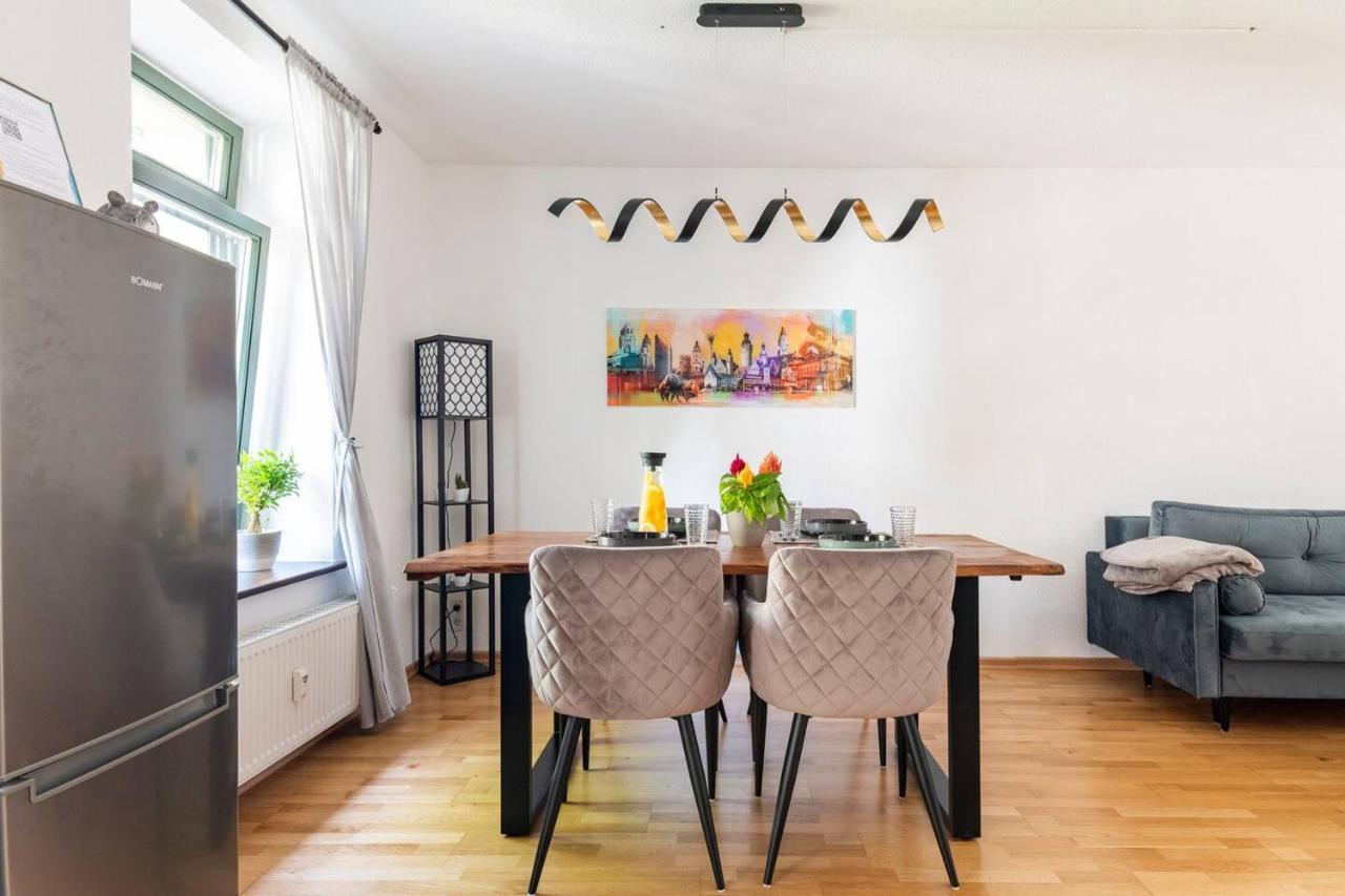 Super Zentrale, Gemutliche Wohnung Mit Balkon Лейпциг Екстер'єр фото