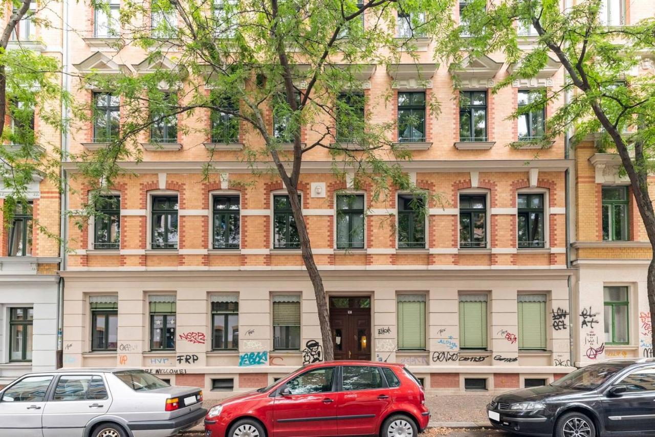 Super Zentrale, Gemutliche Wohnung Mit Balkon Лейпциг Екстер'єр фото